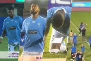 Το "Τάμα" του Άντερσον: Περπατούσε στα... γόνατα μέχρι το κέντρο!