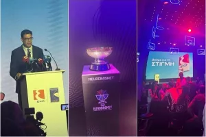 Η ΕΚΟ Κύπρου Main Event Sponsor του EuroBasket και Χρυσός Χορηγός των Εθνικών Ομάδων (Φώτος)