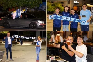 ΦΩΤΟΣ/Πανηγυρισμοί στην πόλη