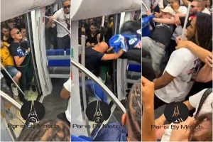 ΕΠΙΘΕΣΗ σε οπαδούς της Παρί - Όπλα με λεπίδες/ Χρήση δακρυγόνων (Βίντεο)