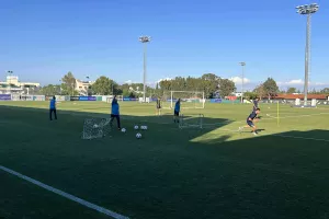 Η προπόνηση της Εθνικής μας - Πρόβλημα με Μάμα (Φώτος/Βίντεο)