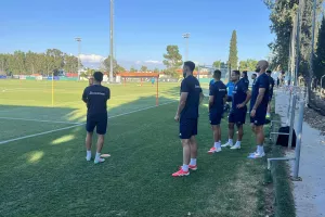 Η προπόνηση της Εθνικής μας - Πρόβλημα με Μάμα (Φώτος/Βίντεο)