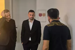(Φώτος Kerkida) Πηγαδάκι μετά την παρουσίαση 