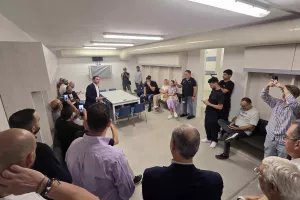 (Φώτος kerkida) Το “Σπύρος Κυπριανού” μετά την ανακαίνιση  