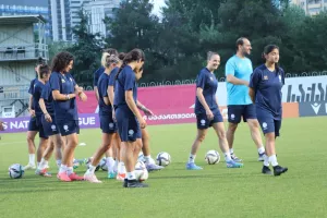 Πρώτη προπόνηση για την Εθνική μας στη Γεωργία (Φώτος)