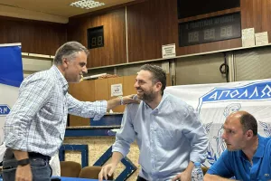 (Φωτος Kerkida) Πήρε το χρίσμα ο Δρ. Ρούσος 