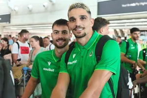 (Φώτος) Στο αεροδρόμιο η Ομόνοια