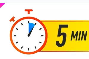 5 λεπτά!