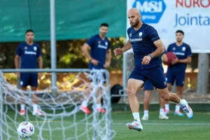 Η προπόνηση της Εθνικής μας - Πρόβλημα με Μάμα (Φώτος/Βίντεο)