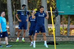 Η προπόνηση της Εθνικής μας - Πρόβλημα με Μάμα (Φώτος/Βίντεο)