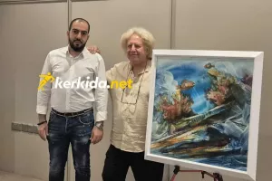 (ΦΩΤΟΣ) Δωρίζει τους πίνακες του για να στηριχθεί η Ανόρθωση 