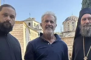Ο χολυγουντιανός σταρ Μελ Γκίμπσον στο Άγιον Όρος