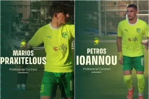 Επαγγελματικά συμβόλαια σε Πέτρο και Μάριο