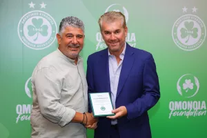 (Βίντεο/Φώτος Kerkida) "Το OMONOIA Foundation θα ενδυναμώσει το κοινωνικό πρόσωπο της ομάδας"