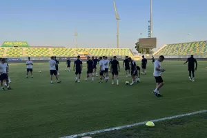 (Φώτος kerkida) Η προπόνηση της Παρτίζαν στην "Αρένα"