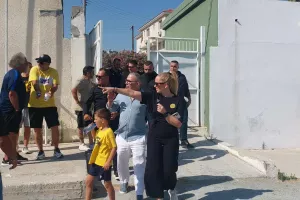 Το Kerkida στην ανοιχτή προπόνηση της ΑΕΛ (Φώτος)