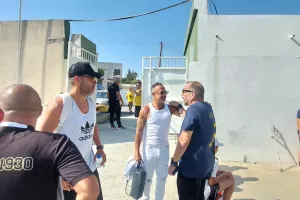 Το Kerkida στην ανοιχτή προπόνηση της ΑΕΛ (Φώτος)