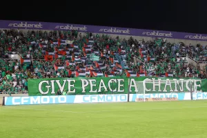 Το Fan Club Λακατάμιας για το φιλικό με Μακάμπι 