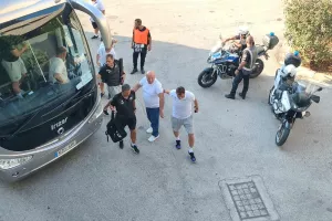 Φώτος από την άφιξη της Τορπέντο