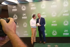 (Βίντεο/Φώτος Kerkida) "Το OMONOIA Foundation θα ενδυναμώσει το κοινωνικό πρόσωπο της ομάδας"