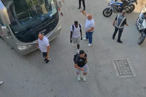 Φώτος από την άφιξη της Τορπέντο
