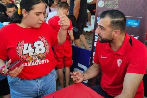 Πήγαν στο Fan Day (φώτος)