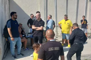 Το Kerkida στην ανοιχτή προπόνηση της ΑΕΛ (Φώτος)