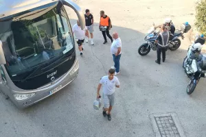 Φώτος από την άφιξη της Τορπέντο