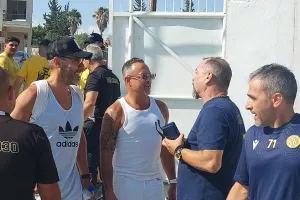 Το Kerkida στην ανοιχτή προπόνηση της ΑΕΛ (Φώτος)