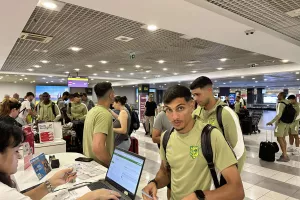 (Φώτος Kerkida) Πρώτες στιγμές... ΑΕΚ!