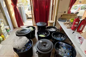 Μεγάλο απόθεμα στην πολιτιστική αίθουσα Αγίου Αμβροσίου (φώτος)