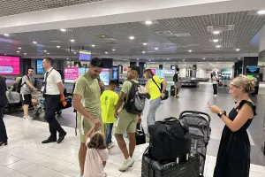 (Φώτος Kerkida) Πρώτες στιγμές... ΑΕΚ!