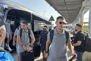 Στο αεροδρόμιο η αποστολή της Πάφου (φώτος)