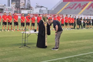 To Kerkida στην πρώτη...επίσημη προπόνηση της Νέας Σαλαμίνας (ΒΙΝΤΕΟ/ΦΩΤΟΣ)