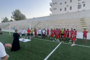 Πρώτη προπόνηση και αγιασμός για την Αλκή (φώτος)