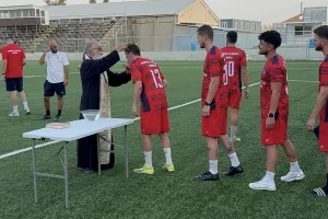 Πρώτη προπόνηση και αγιασμός για την Αλκή (φώτος)