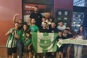 Άρης- Βραδινός περίπατος στη Βουδαπέστη/ΦΩΤΟΣ