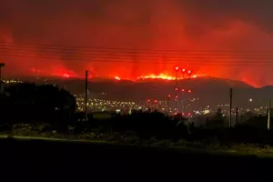Νέα Σαλαμίνα/Πυρκαγιά