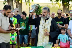 Το Kerkida.net στον Αγιασμό της ΑΕΚ (Φώτος/Βίντεο)
