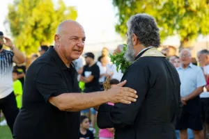 Το Kerkida.net στον Αγιασμό της ΑΕΚ (Φώτος/Βίντεο)
