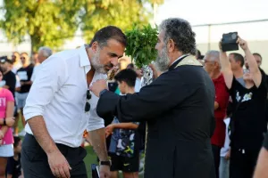 Το Kerkida.net στον Αγιασμό της ΑΕΚ (Φώτος/Βίντεο)