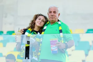 (Φώτος) Ο κόσμος της ΑΕΚ με Celje