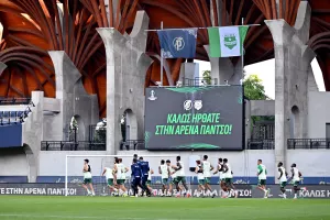 (ΦΩΤΟΣ) Η προπόνηση του Άρη στην Pancho Aréna 