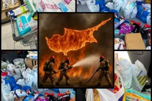 Η Meridian Στο Πλευρό των Πληγέντων από τις Πυρκαγιές στο νησί μας 