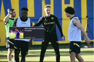 Η αποστολή για Κυπερούντα με Forestieri 