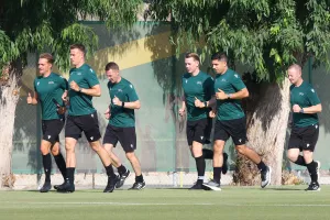 (Bίντεο-Φώτος Kerkida) H προπόνηση της ΑΕΚ ενόψει Παρτιζάν