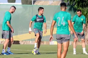 (Bίντεο-Φώτος Kerkida) H προπόνηση της ΑΕΚ ενόψει Παρτιζάν