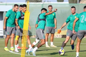 (Bίντεο-Φώτος Kerkida) H προπόνηση της ΑΕΚ ενόψει Παρτιζάν