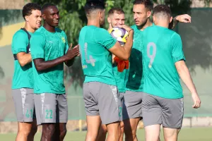 (Bίντεο-Φώτος Kerkida) H προπόνηση της ΑΕΚ ενόψει Παρτιζάν