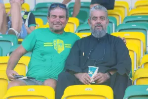 (Φώτος) Ο κόσμος της ΑΕΚ με Celje